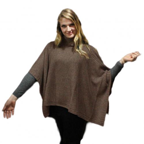Poncho taupe